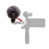 Микрофон с быстросъемным креплением DJI RODE VideoMicro & OSMO 360 Quick Release Mic Mount for OSMO (Part45)