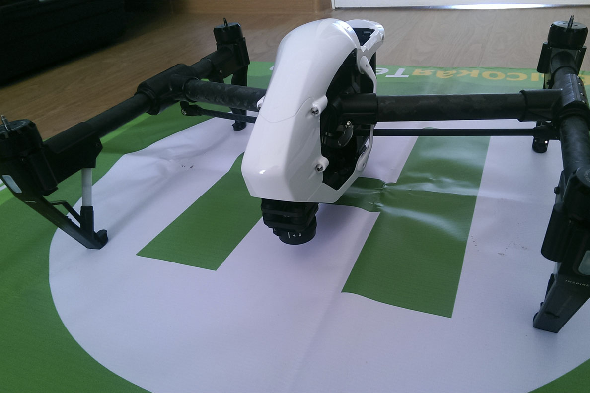 DJI Inspire транспортировка